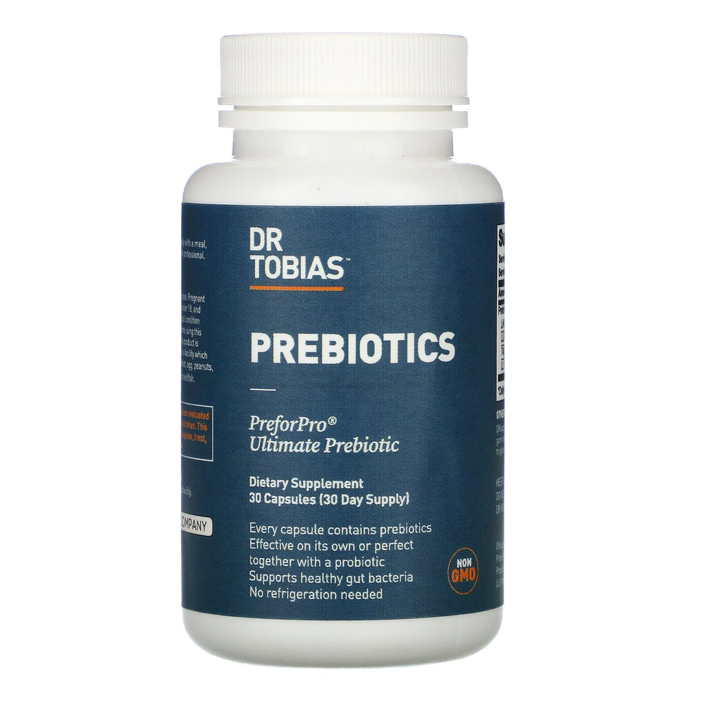 Dr. Tobias, Prebiotics, 30 Capsules