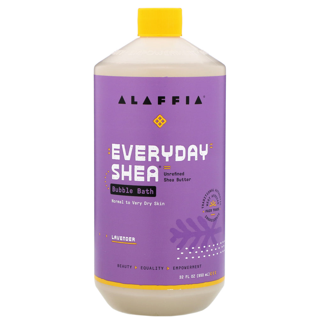 Everyday Shea, Bubble Bath, Lavender, 32 fl oz (950 ml)