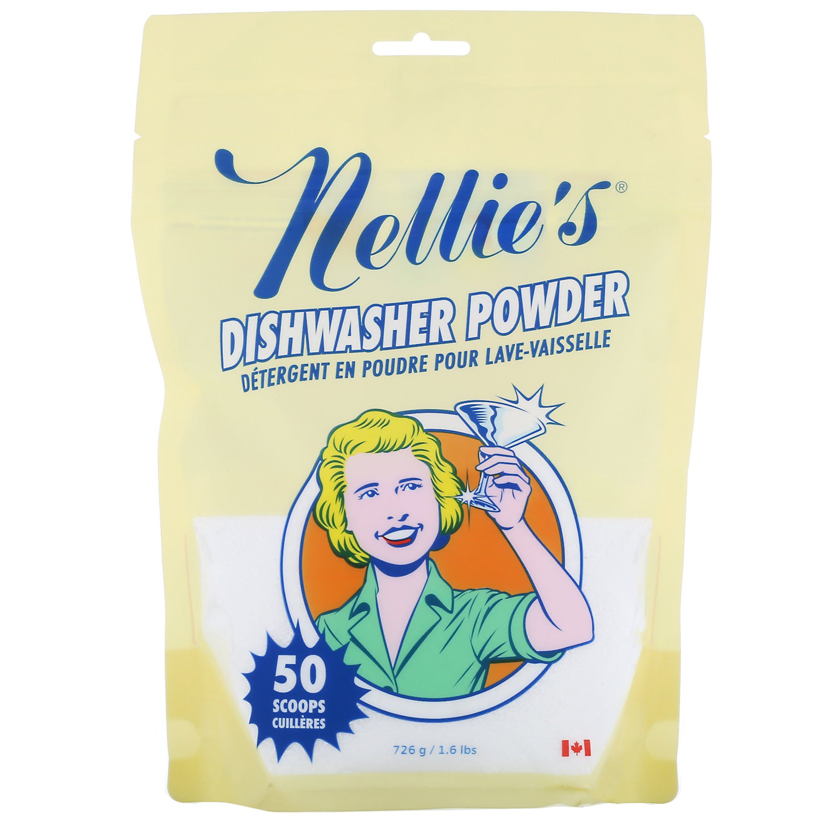 Nellie's, Dishwasher Powder, 1.6 lbs (726 g)
