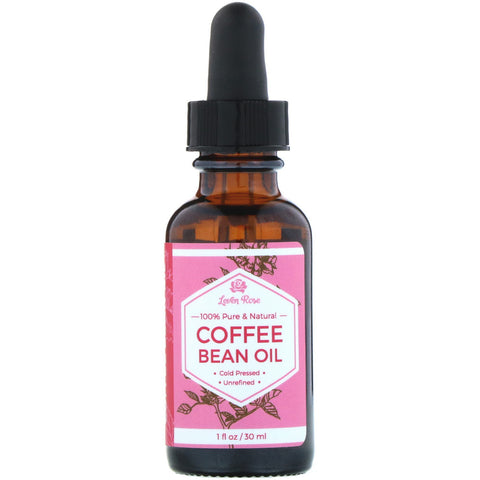 Leven Rose, 100% Pure & Natural, Coffee Bean Oil, 1 fl oz (30 ml)