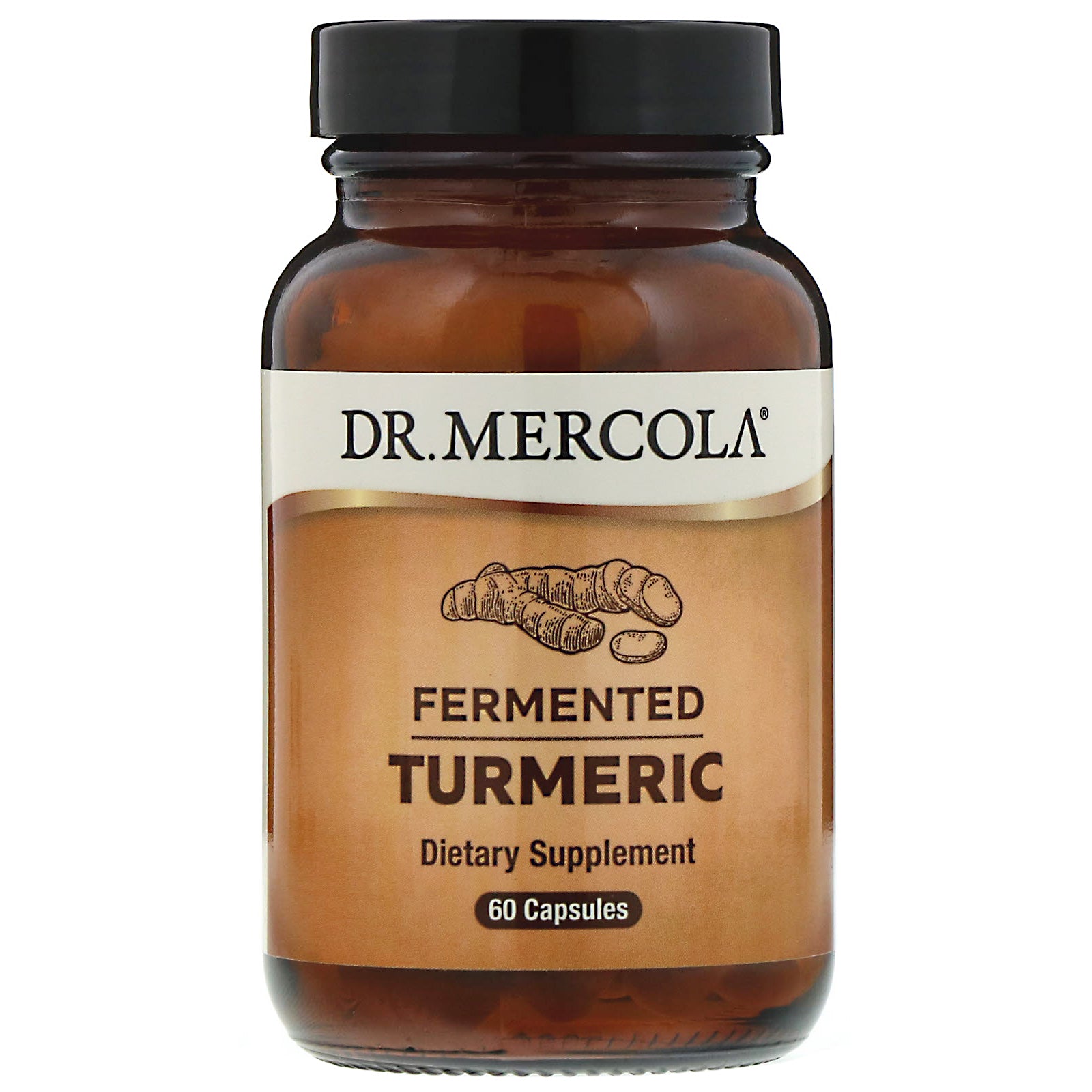 Dr. Mercola, Fermented Turmeric, 60 Capsules