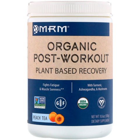 MRM, Organic Post-Workout, Peach Tea, 10.6 oz (300 g)