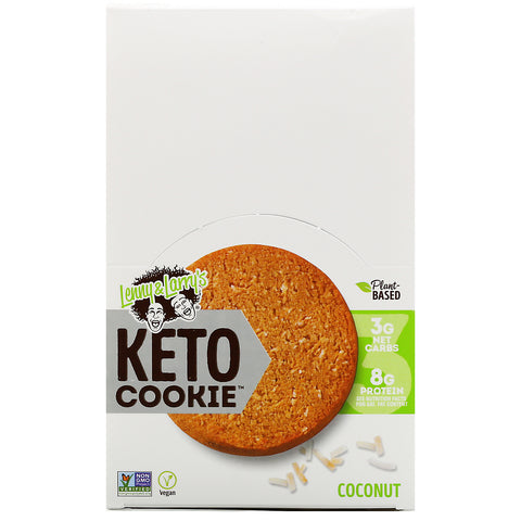 Lenny & Larry's, KETO COOKIE, Coconut, 12 Cookies, 1.6 oz (45 g) Each