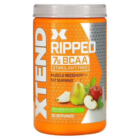 Xtend, Ripped, 7G BCAAs, Orchard Splash, 1.09 lb (495 g)