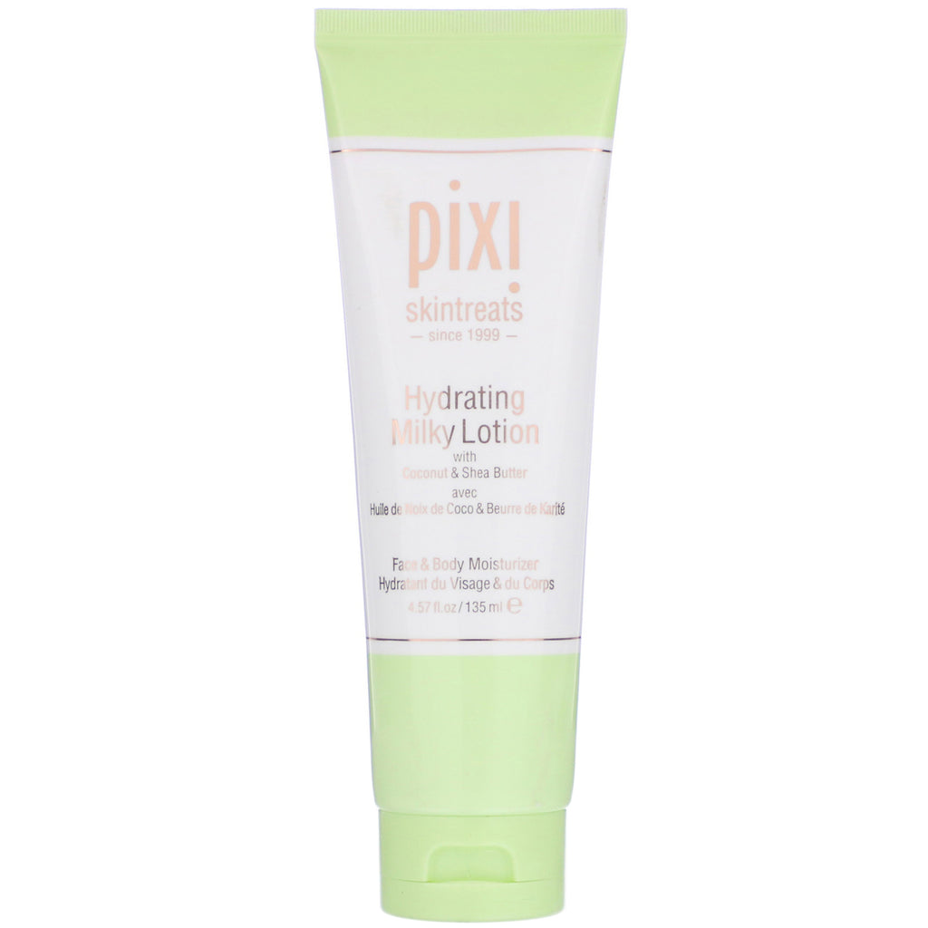 Pixi Beauty, Skintreats, Hydrating Milky Lotion, Face & Body Moisturizer, 4.57 fl oz (135 ml)