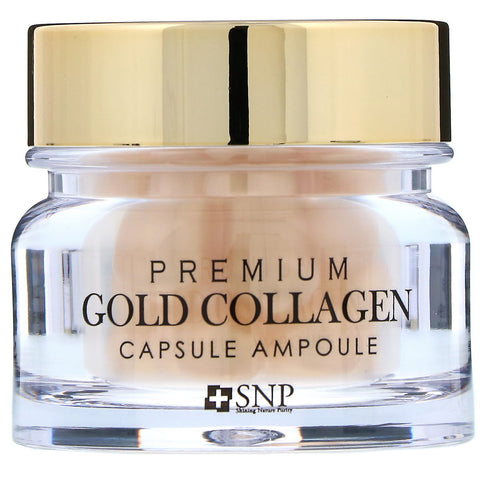 SNP, Premium Gold Collagen Capsule Ampoule, 30 Capsules