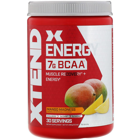 Xtend, Energy, 7G BCAA, Mango Madness, 12.3 oz (348 g)