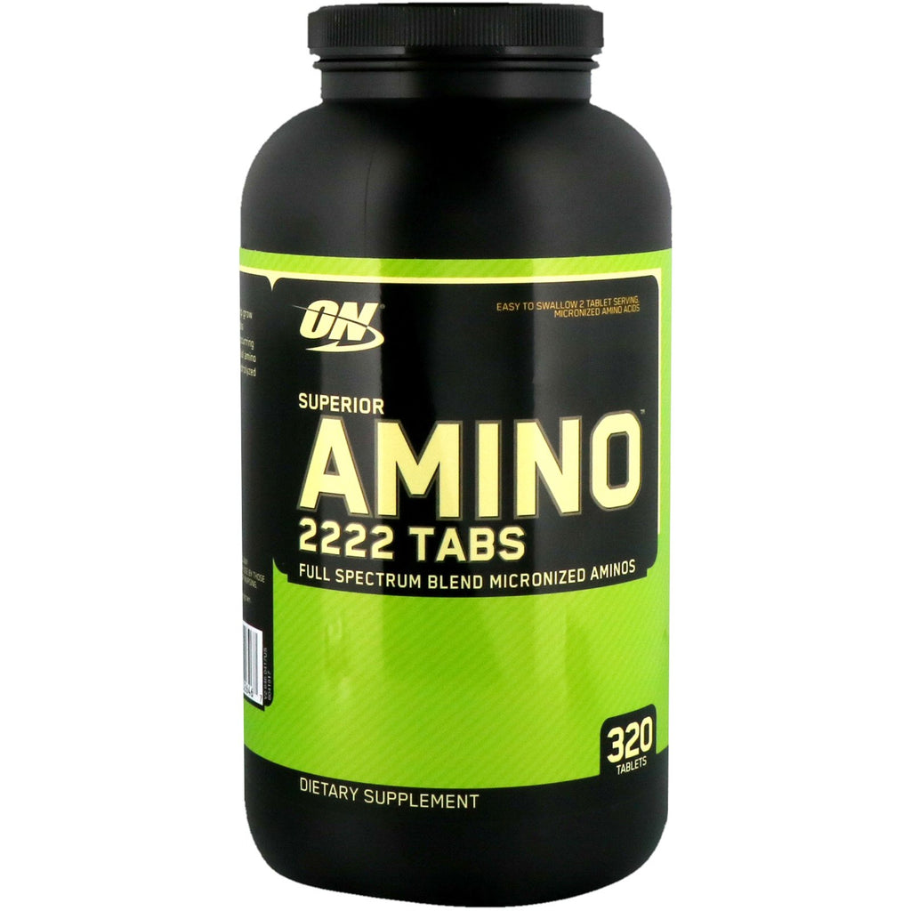 Optimum Nutrition, Superior Amino 2222 Tabs, 320 Tablets