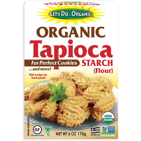 Edward & Sons, Let's Do Organic, Organic Tapioca Starch (Flour), 6 oz (170 g)