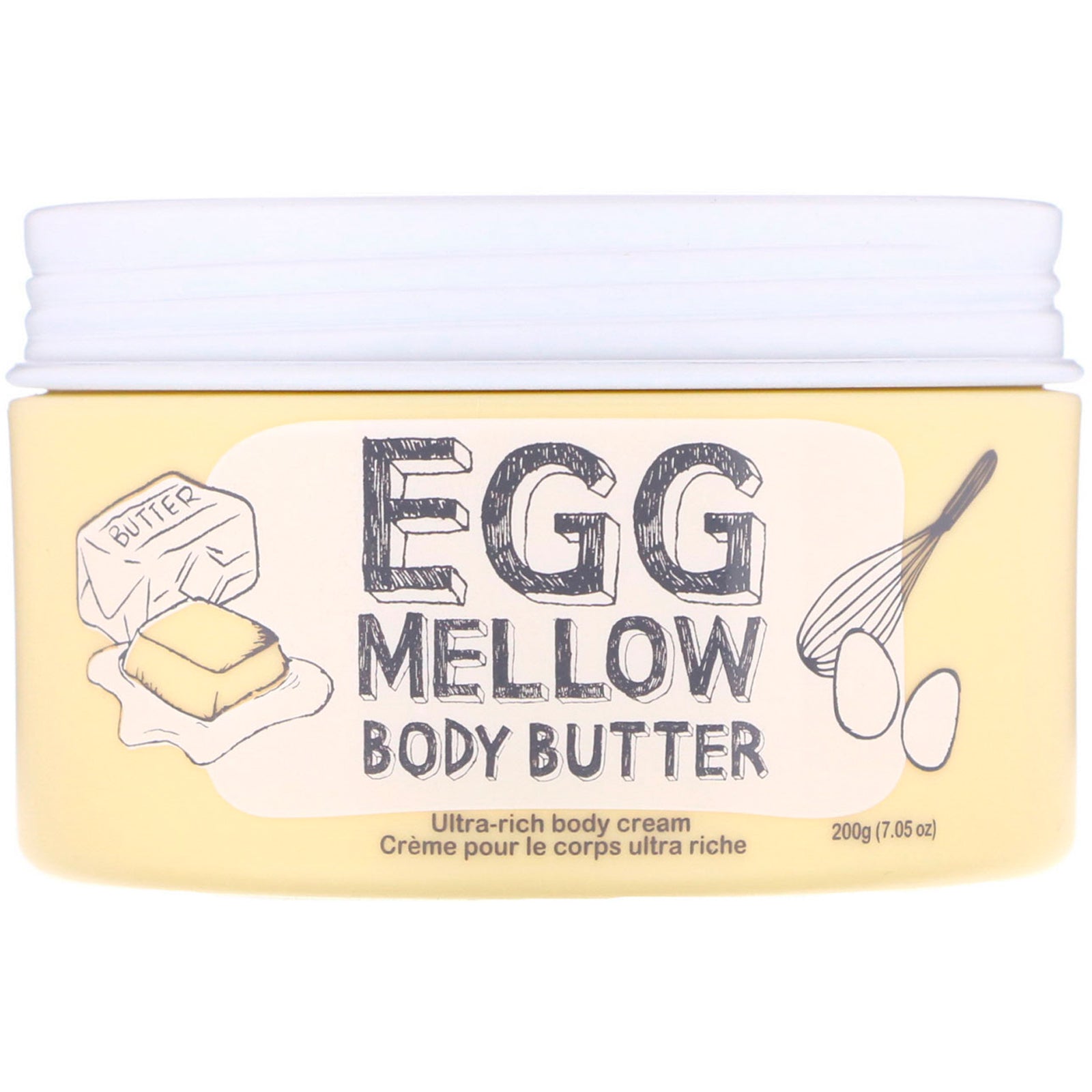 Too Cool for School, Egg Mellow Body Butter, 7.05 oz (200 g)