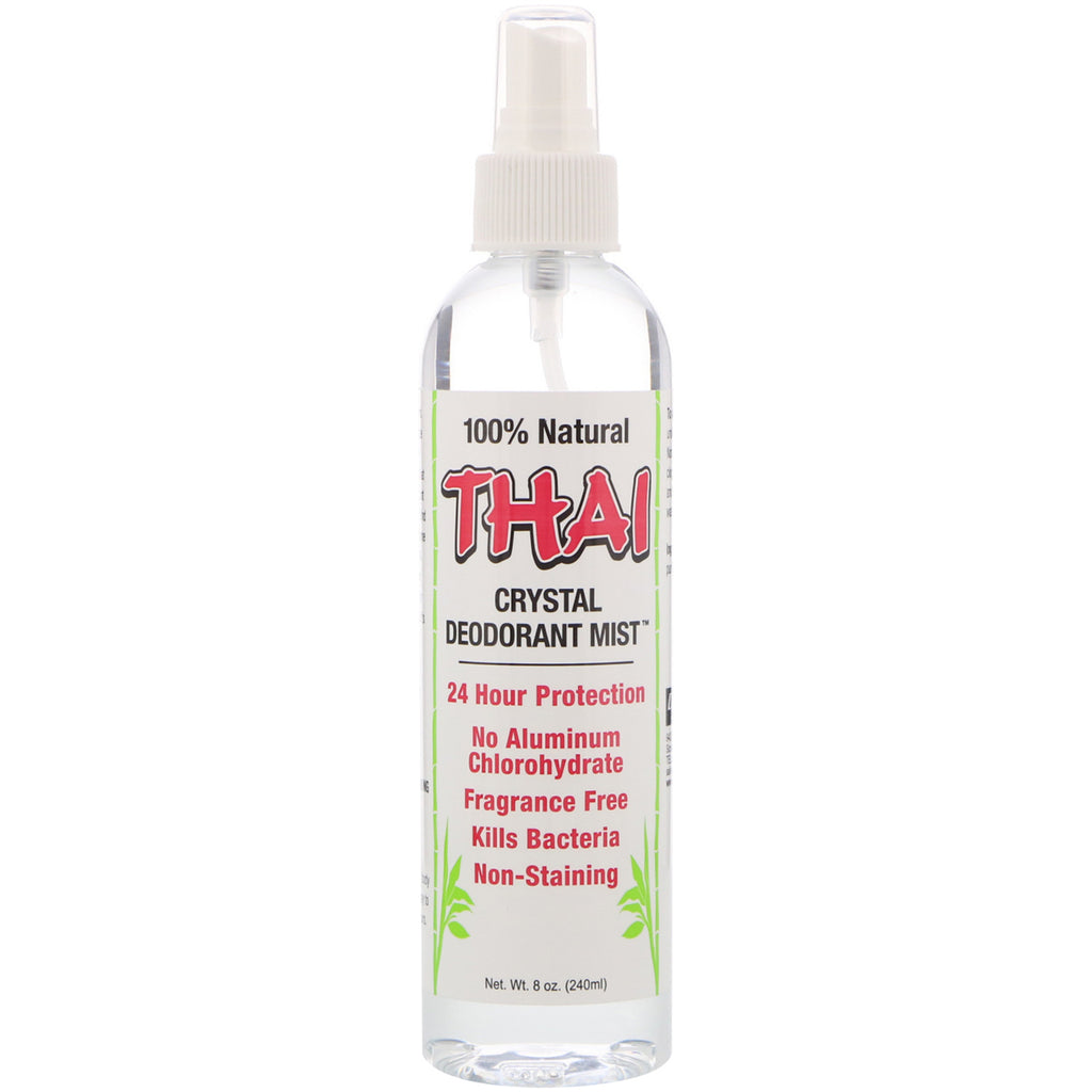 Thai Deodorant Stone, Crystal Deodorant Mist, 8 oz (240 ml)