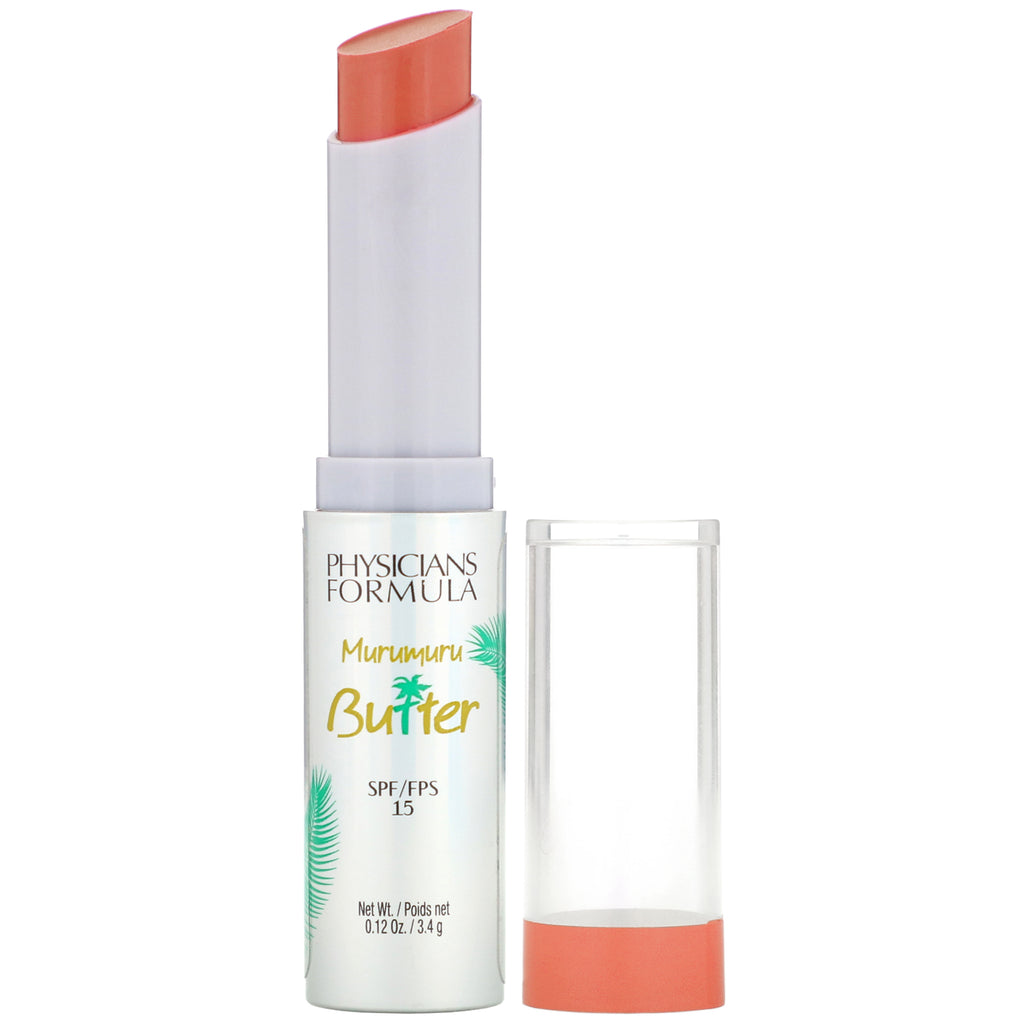Physicians Formula, Murumuru Butter Lip Cream, SPF 15, Soaking Up the Sun, 0.12 oz (3.4 g)