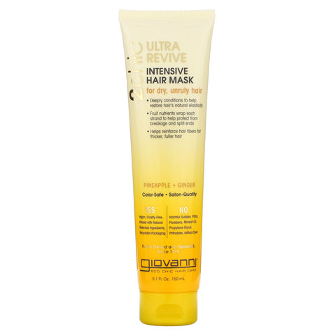 Giovanni, 2chic, Ultra-Revive, Intensive Hair Mask, Pineapple & Ginger, 5.1 fl oz (150 ml)