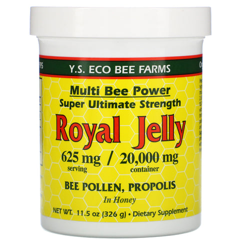 Y.S. Eco Bee Farms, Royal Jelly, 625 mg, 11.5 oz (326 g)