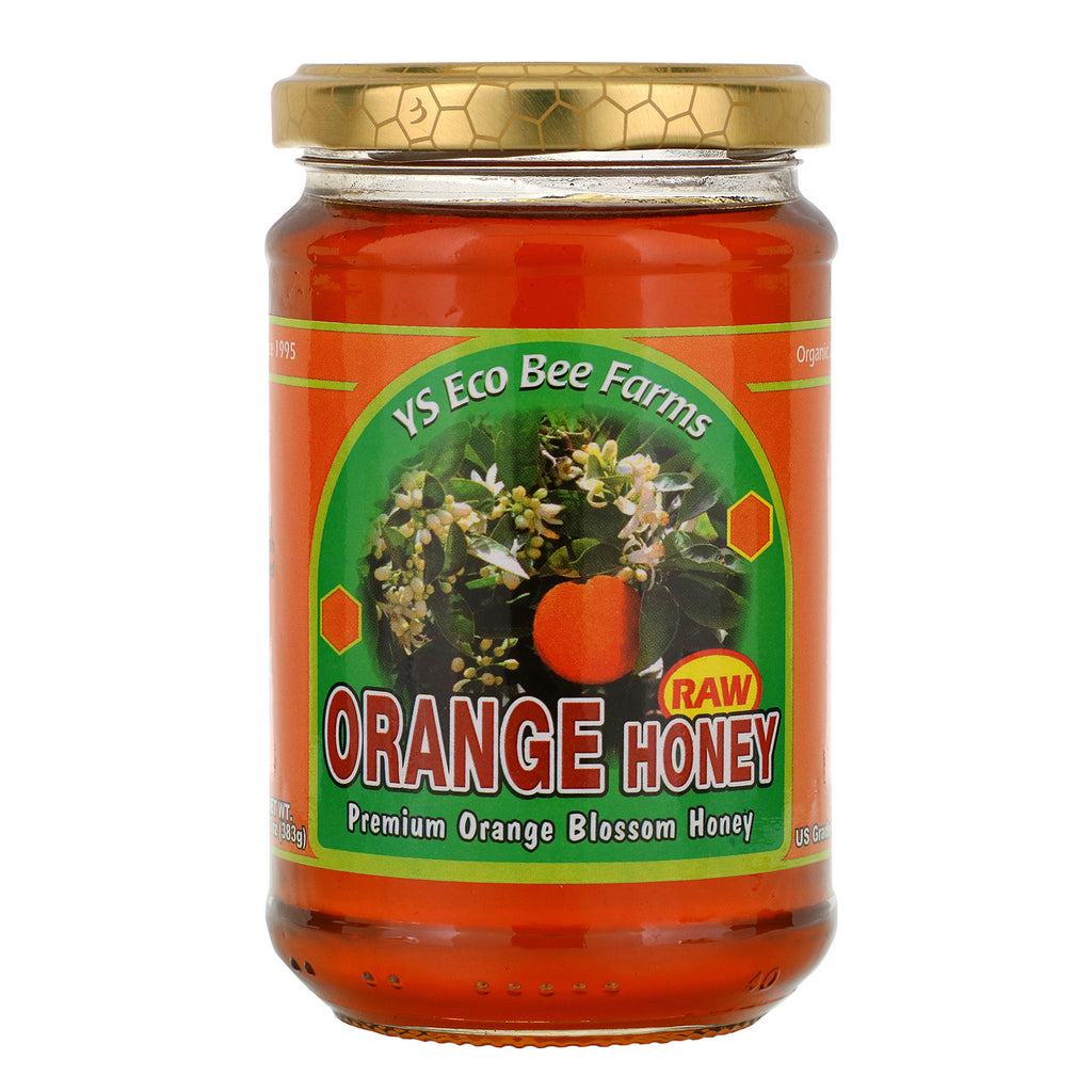 Y.S. Eco Bee Farms, Orange Honey, 13.5 oz (383 g)