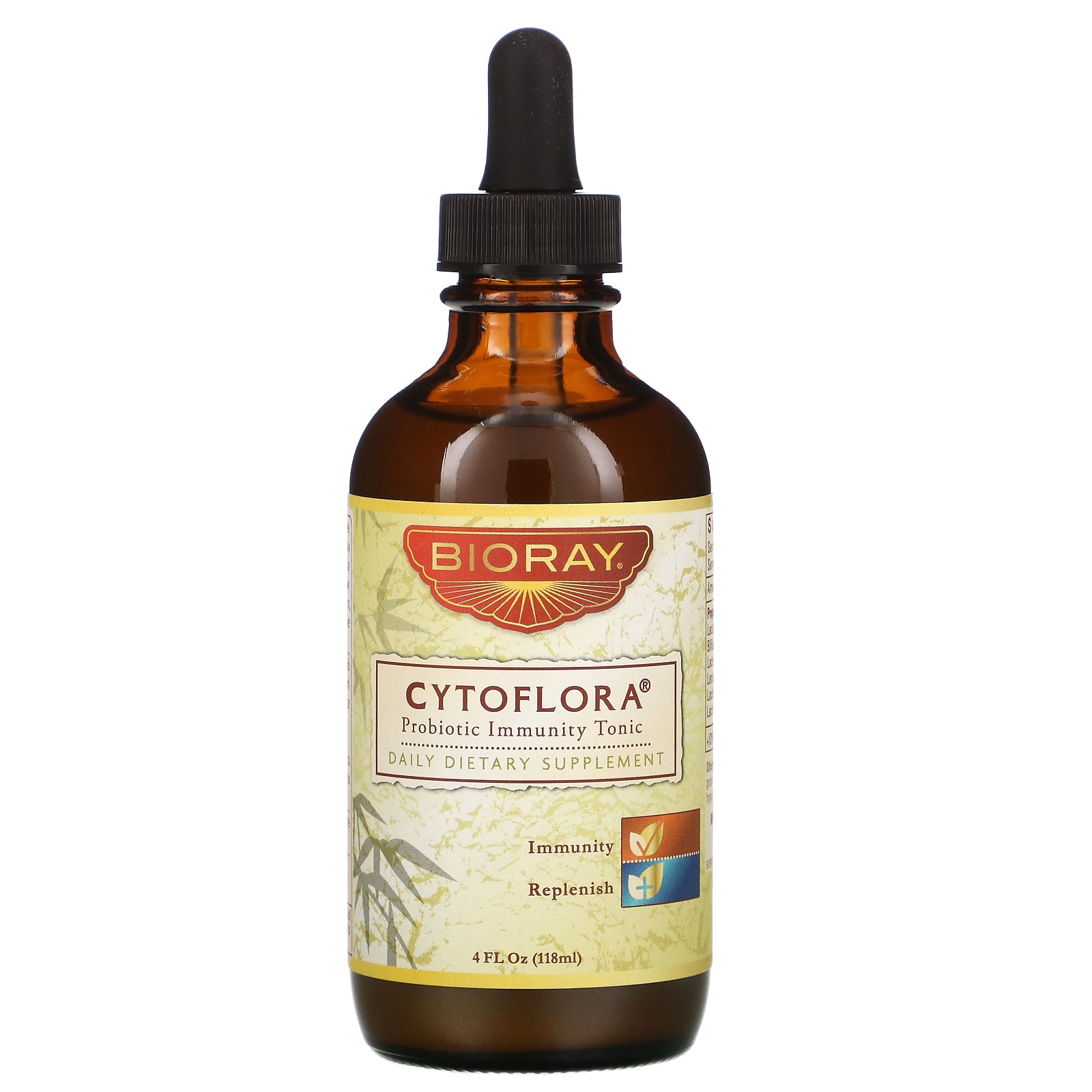 Bioray, CytoFlora, Probiotic Immunity Tonic, 4 fl oz (118 ml)