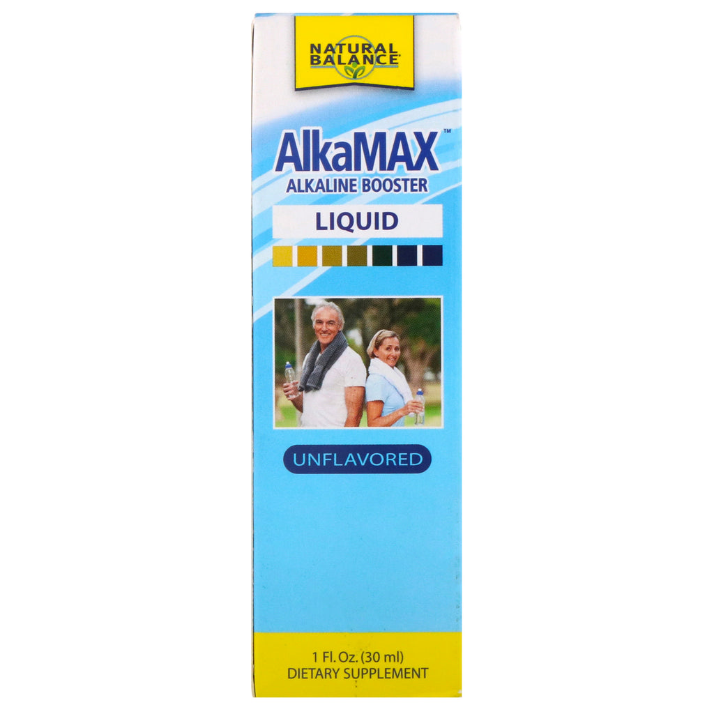 Natural Balance, AlkaMax, Alkaline Booster Liquid, Unflavored, 1 fl oz (30 ml)