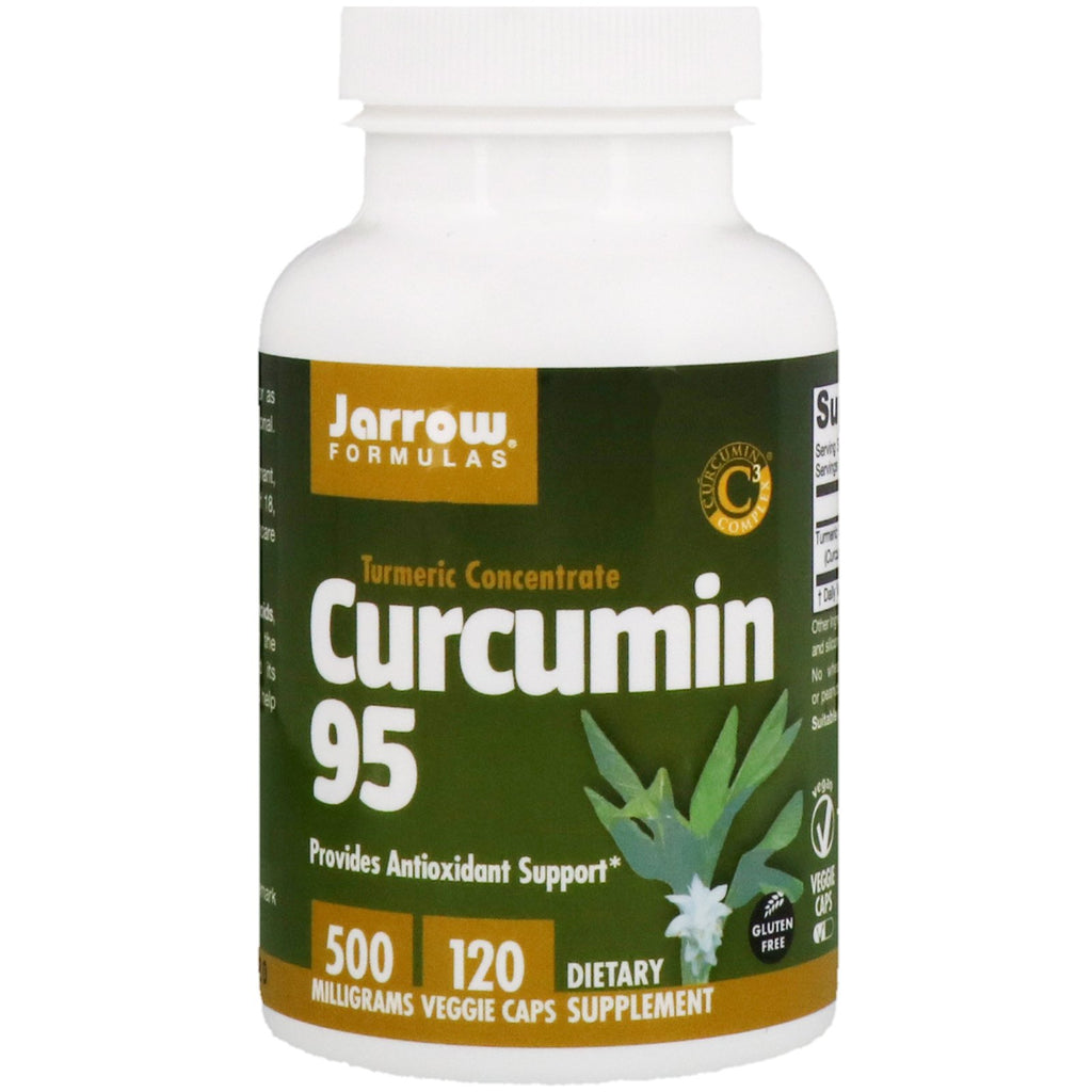 Jarrow Formulas, Curcumin 95, 500 mg, 120 Veggie Caps