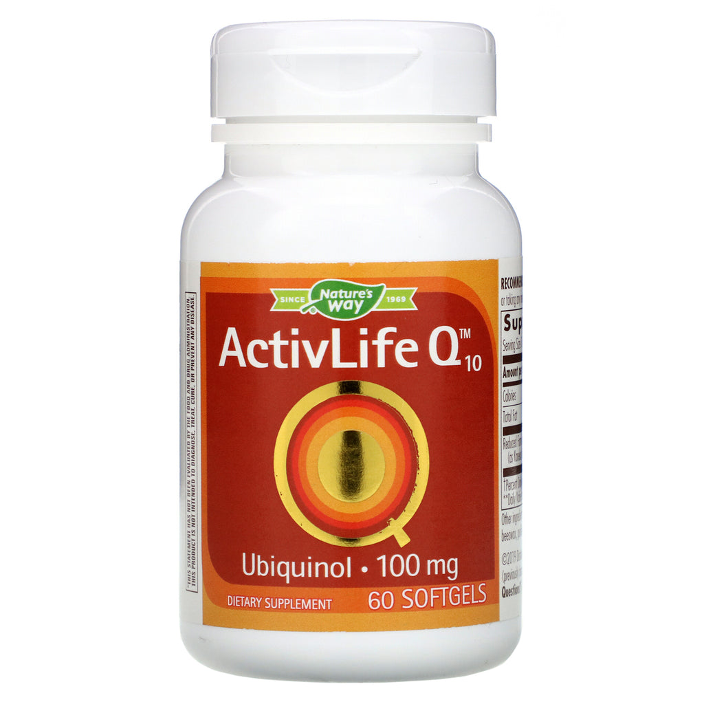 Nature's Way, ActivLife Q10, 100 mg, 60 Softgels