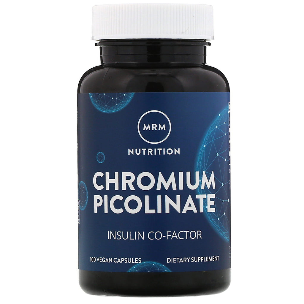 MRM, Nutrition, Chromium Picolinate, 200 mcg, 100 Vegan Capsules