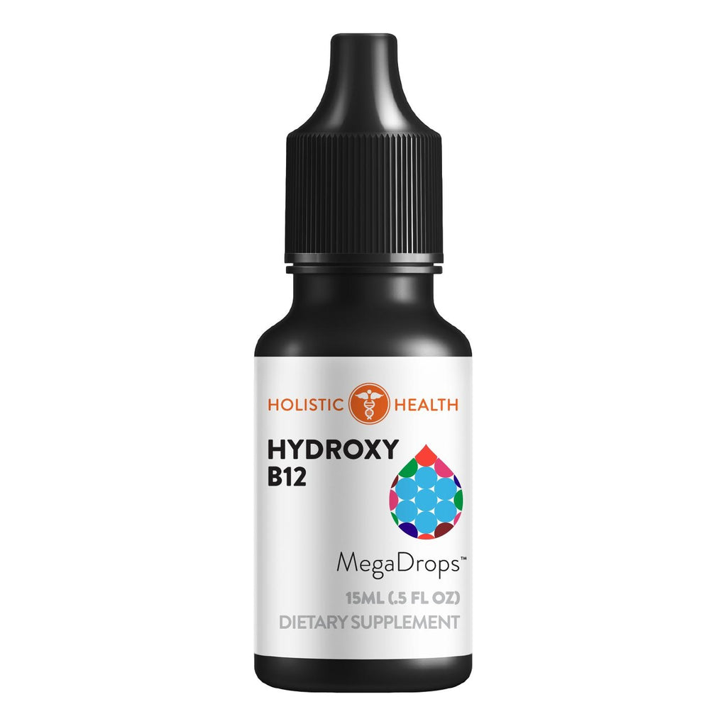 Holistic Health HYDROXY B12 MEGA DROPS™ 15ML (.5 FL oz)