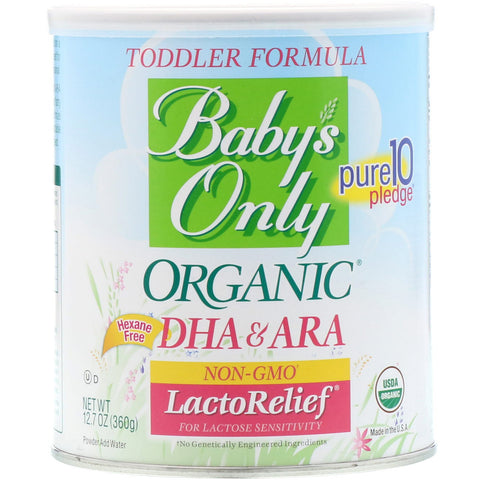 Nature's One, Organic Toddler Formula, LactoRelief, 12.7 oz (360 g)