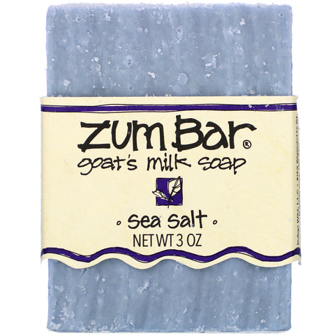 Indigo Wild, Zum Bar, Goat's Milk  Soap, Sea Salt, 3 oz