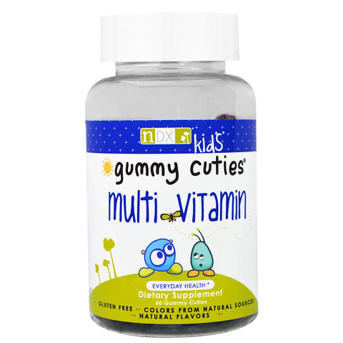 Natural Dynamix (NDX), Gummy Cuties, Kids Multi Vitamin, 60 Gummy Cuties