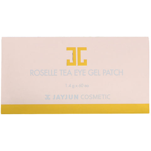 Jayjun Cosmetic, Roselle Tea Eye Gel Patch, 60 Patches, 1.4 g Each