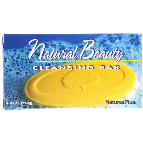 Nature's Plus, Natural Beauty Cleansing Bar, 3 1/2 oz (99.2 g)