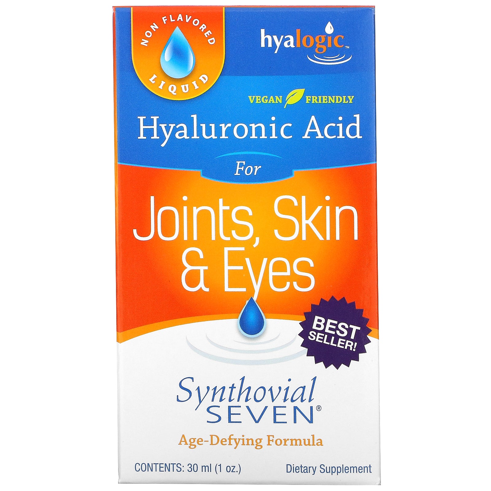Hyalogic, Hyaluronic Acid, Synthovial Seven, 1 oz (30 ml)