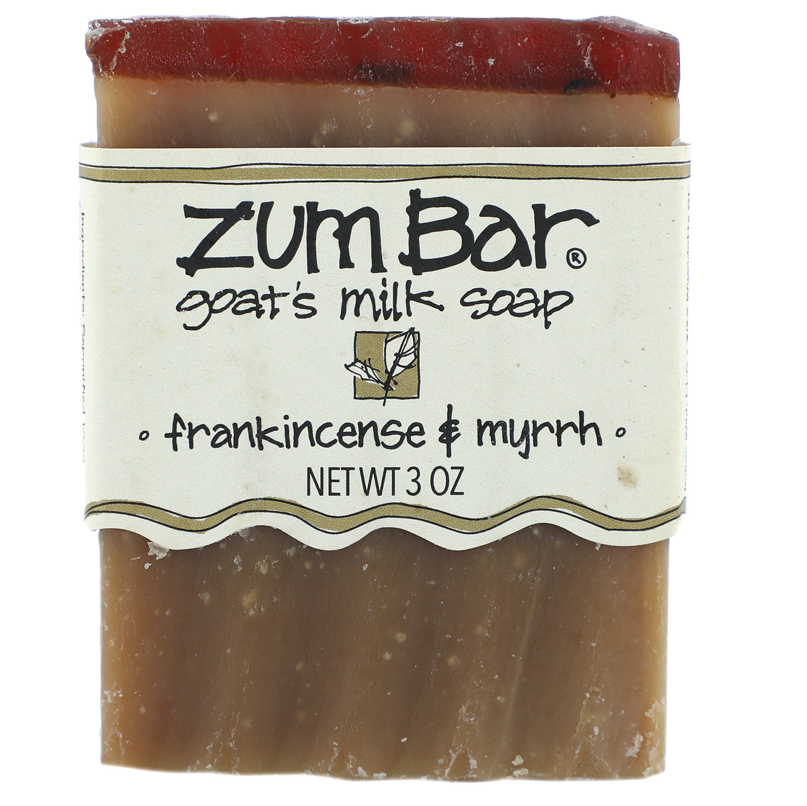 Indigo Wild, Zum Bar, Goat's Milk Soap, Frankincense & Myrrh, 3 oz  Bar