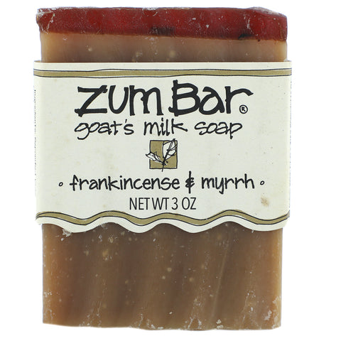 Indigo Wild, Zum Bar, Goat's Milk Soap, Frankincense & Myrrh, 3 oz  Bar