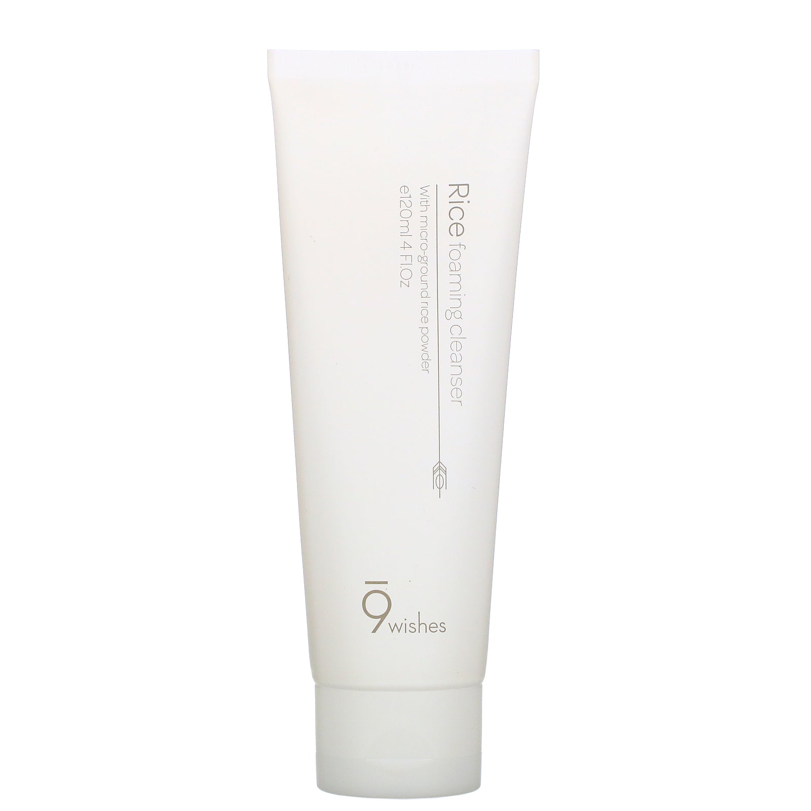 9Wishes, Rice Foaming Cleanser, 4 fl oz (120 ml)
