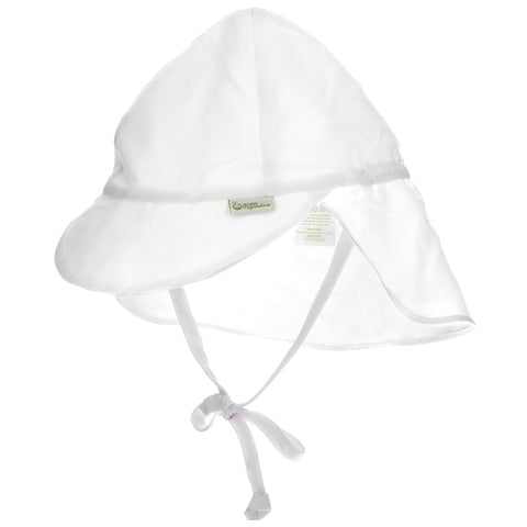 Green Sprouts,  Sun Protection Hat, 0-6 Months, White, 1 Count