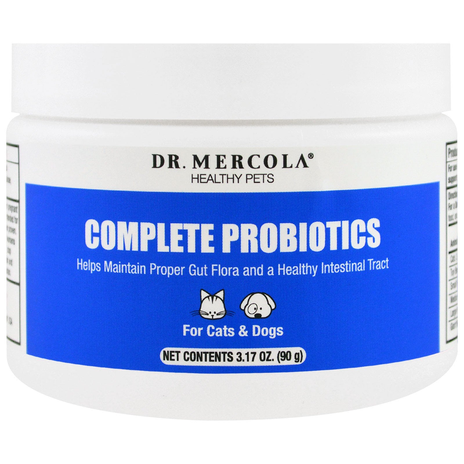 Dr. Mercola, Complete Probiotics, For Cats & Dogs, 3.17 oz (90 g)