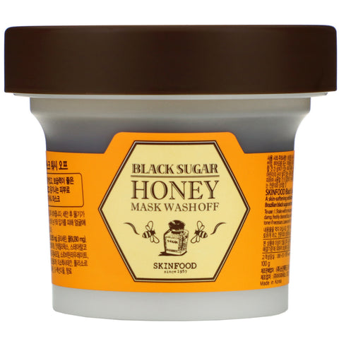 Skinfood, Black Sugar Honey Mask Wash Off, 3.5 oz (100 g)