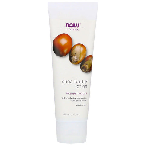 Now Foods, Solutions, Shea Butter Lotion, 4 fl oz (118 ml)