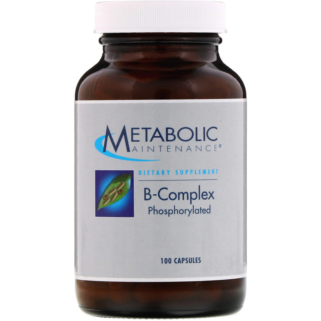 Metabolic Maintenance, B-Complex, Phosphorylated, 100 Capsules