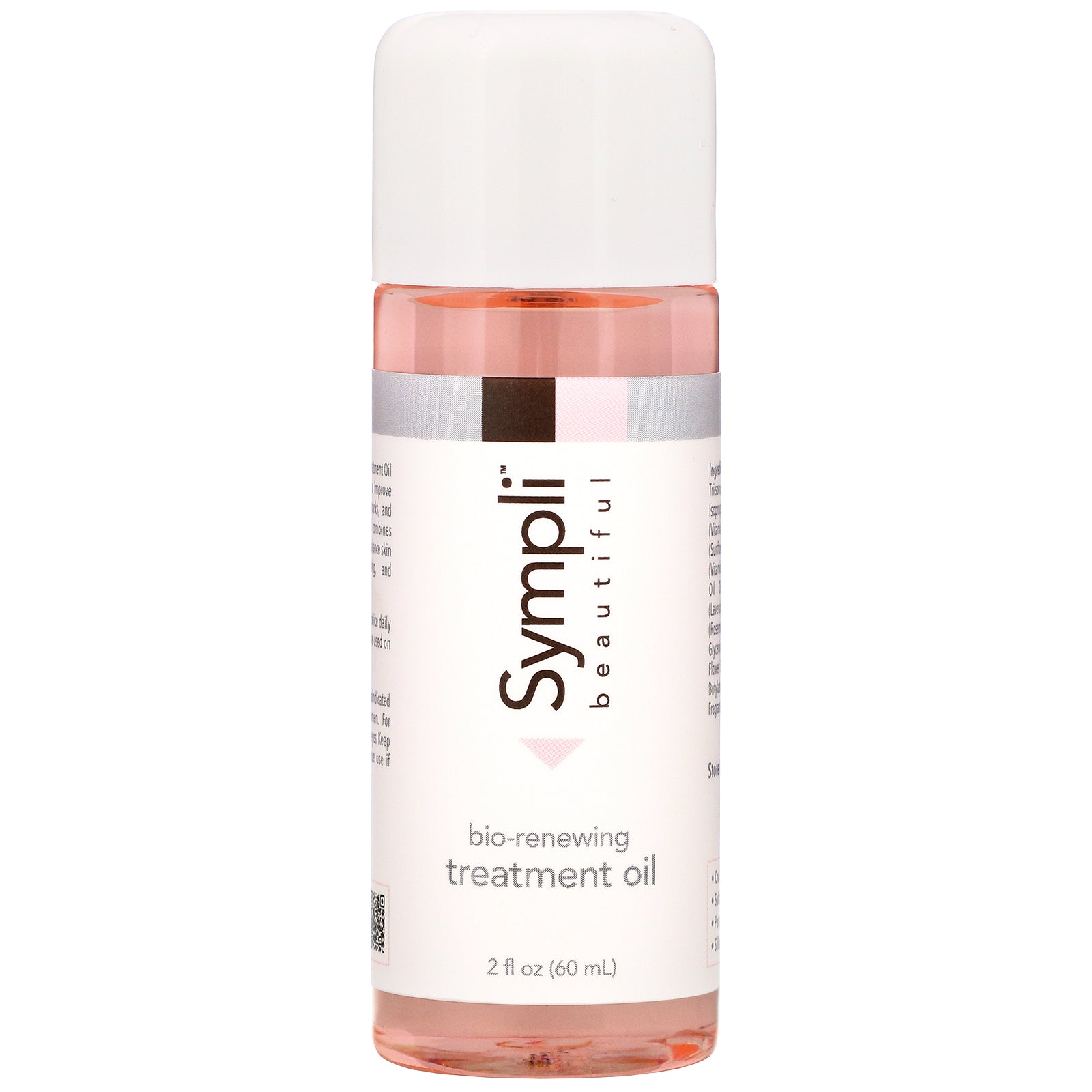 Sympli Beautiful, Bio-Renewing Treatment Oil, 2 fl oz (60 ml)