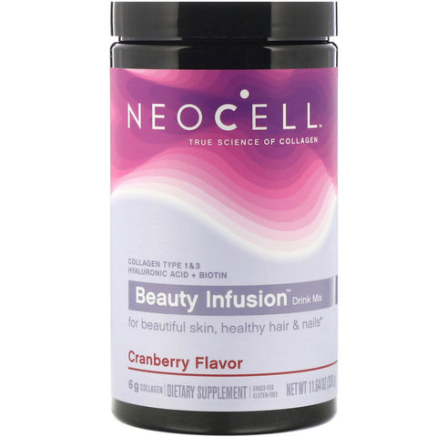 Neocell, Beauty Infusion Drink Mix, Cranberry, 11.64 oz (330 g)