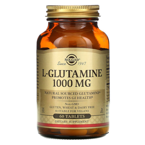 Solgar, L-Glutamine, 1000 mg, 60 Tablets