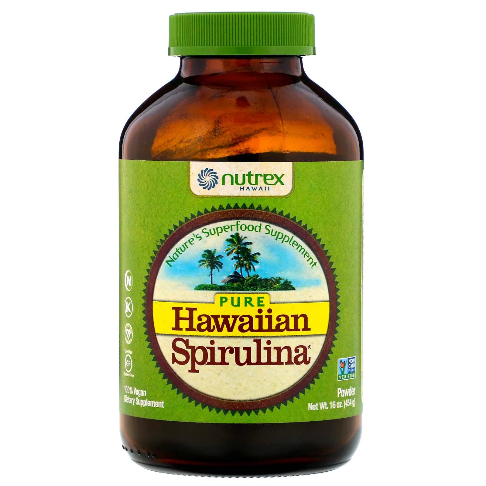 Nutrex Hawaii, Pure Hawaiian Spirulina, Powder, 16 oz (454 g)