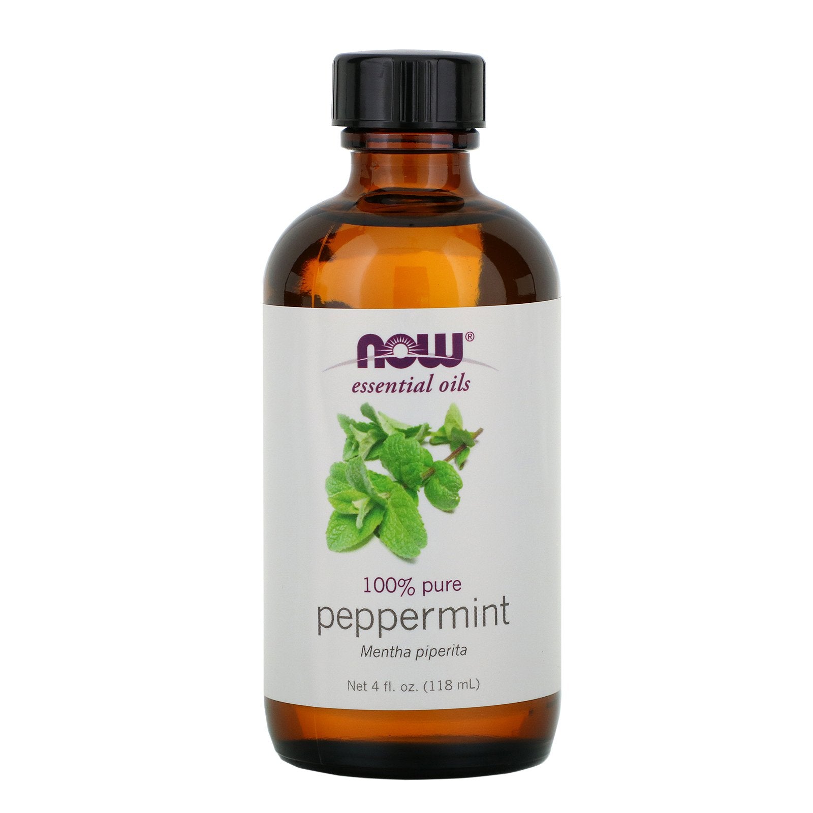 Now Foods, Essential Oils, Peppermint, 4 fl oz (118 ml)