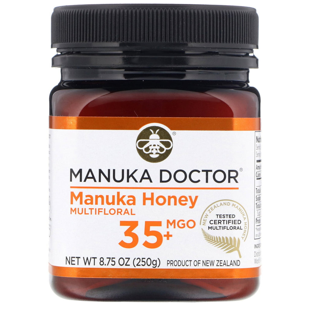 Manuka Doctor, Manuka Honey Multifloral, MGO 35+, 8.75 oz (250 g)