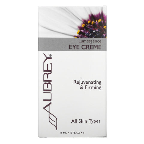 Aubrey s, Lumessence Eye Cream, All Skin Types, .5 fl oz (15 ml)