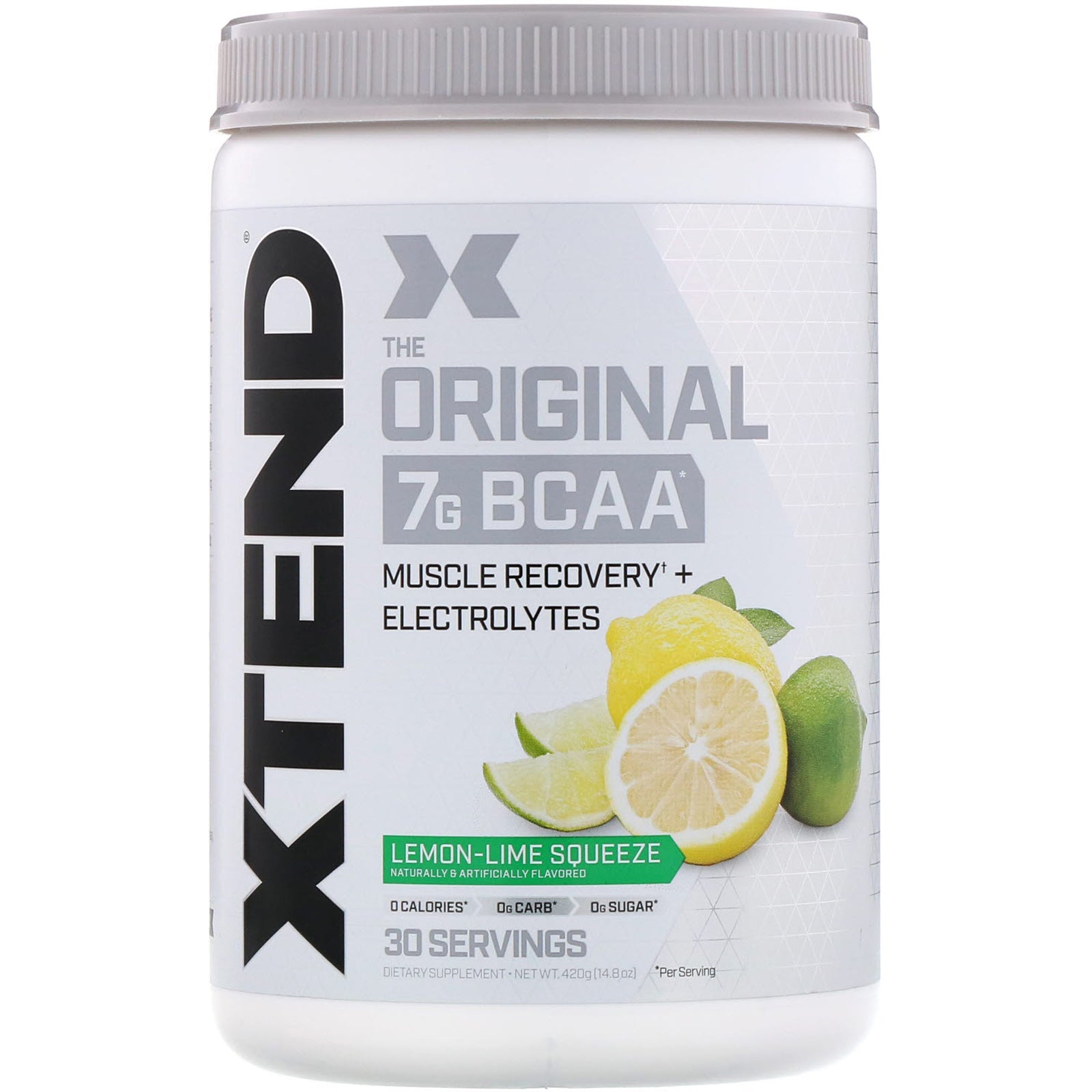 Xtend, The Original 7 G BCAA, Lemon-Lime Squeeze, 14.8 oz (420 g)