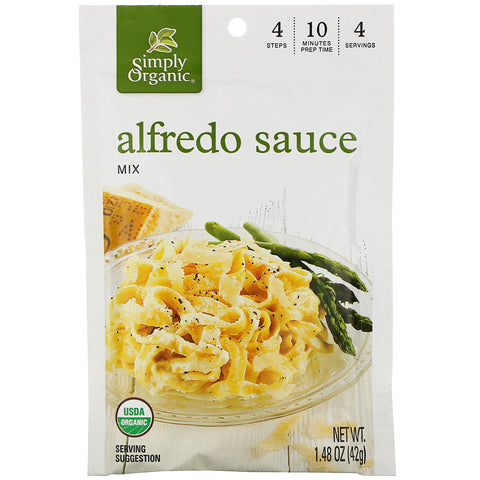 Simply , Alfredo Sauce Mix, 12 Packets, 1.48 oz (42 g) Each