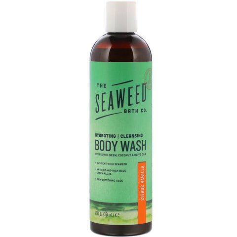 The Seaweed Bath Co., Hydrating Cleansing Body Wash, Citrus Vanilla, 12 fl oz (354 ml)
