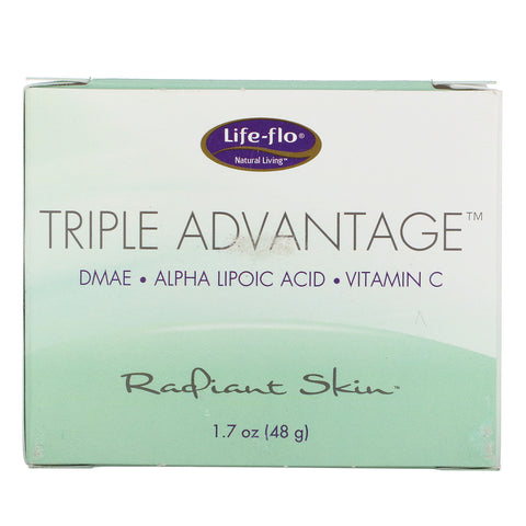 Life-flo, Triple Advantage, Radiant Skin, 1.7 oz (48 g)